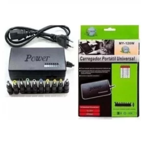 Fonte carregador notebook universal c/ 10 plugs - XZ-605