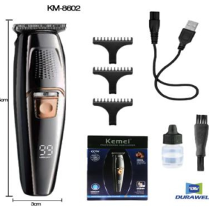 MAQUINA DE CORTAR CABELO KM-8602 /  60PCS
