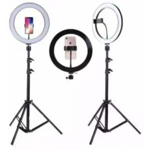 Ring Light 12 polegadas LED + Tripé 2,10 metros