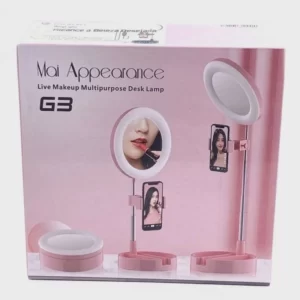 Espelho de Mesa Com Ring Light  G3