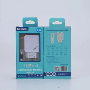 Carregador inova car - 8255 3.1A
