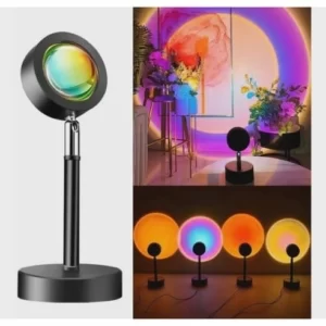 Luminaria LED projetor de luz sunset por do sol LEY-244