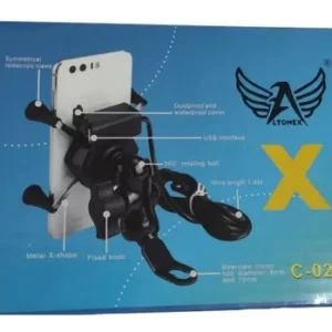 Suporte Para Moto 360 - Garra - Com Carregador Usb - C J-020