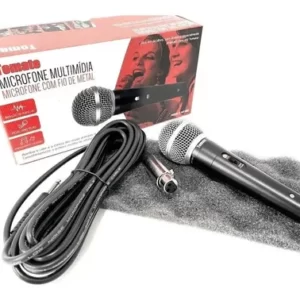 Microfone Multimidia Metal Tomate MT-1012
