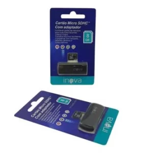 Cartão Micro SDHC com Adaptador CARD-8571 8GB