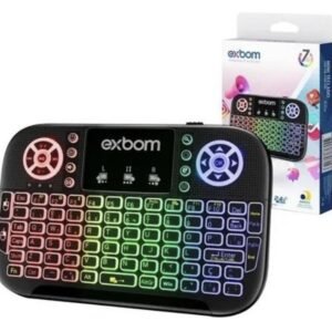 Mini Teclado Wireless Led Bluetooth BK-BT18S