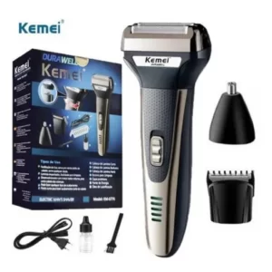 Aparelho De Barbear 3 Em 1 Kemei Km-6776 Shaver Bivolt