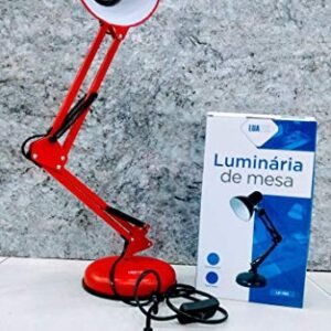 Luminária De Mesa Articulada Articulável lK-780