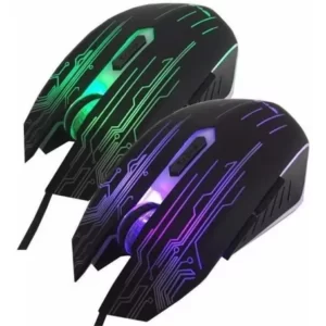 Mouse Gaming Luminoso Rgb Com Fio Weibo Wb-1670 (6 Botões)
