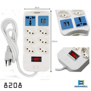 EXTENSAO DE TOMADA 2M 8208