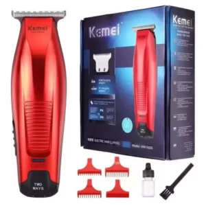 Máquina De Corte De Cabelo 4 Níveis Kemei Km-5026