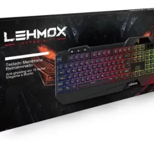 Teclado Gamer Membrana - Lehmox Gt-t3 - Rgb/usb