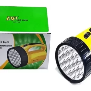 Lanterna Holofote 19 Led Bivolt Recarregável Dp 1706