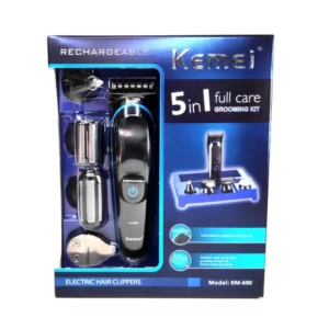 Barbeador y cortador de cabelo Kemei KM-690 100V/240V