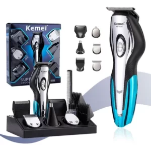 Barbeador Elétrico Kemei Maquina Shaver 11 Em 1 Profissional