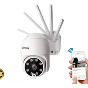 Câmera 5 Antenas Externa Ip Prova D'água Infravermelho Wifi Hd 8173Q