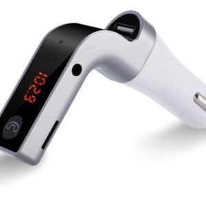 Transmissor Bluetooth Carro Caminhão Ônibus FM TF Aux USB G7 - Preto