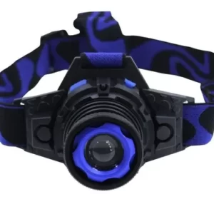 Lanterna De Cabeça Led Cree Recarregavel Longo Alcance