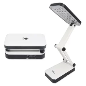 Luminaria De Mesa Articulavel Recarregável 24 Leds Xz-666