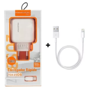 Carregador Ios Hmaston Y24-1 5.1a 2usb