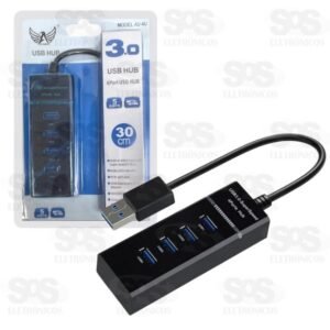 HUB USB 3.0 Com 4 Portas 5Gbps Altomex AU-4U