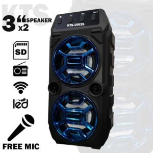Caixa De Som Portátil KTS-1062T Wireless Speaker