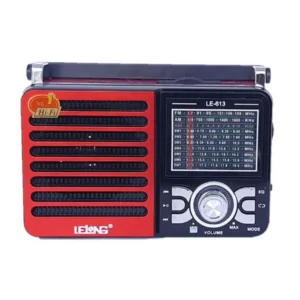 Radio portatil retro vintage am-fm lelong le-613
