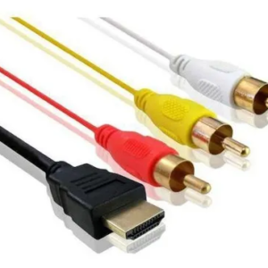 CABO HDMI COM 3RCA LE-6616 1,5 Mt. de comprimento