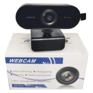 Webcam Full Hd 1080p Usb Resolução Max Visão 360º Microfone