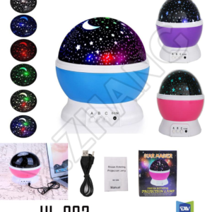 Luminária Projetor Estrela 360º Galaxy Star Master HL-983
