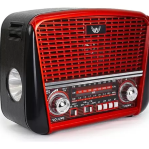 Radio Retrô Bluetooth Fm Am Usb Pilha Bivolt JD-107
