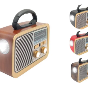 Rádio Retrô Ka-3188 Vertical Bluetooth Fm Am Usb Sd