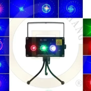 Laser Show Projetor Holográfico Desenhos HL-69 Rgb LED 250mw