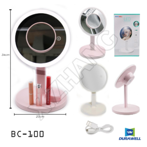 Espelho Para Maquiagem Com Led e Aumento 7x – BC-100